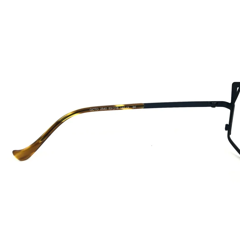 BOZ by J.F. Rey Eyeglasses Frames OCTO 2540 Matte Blue Lime Green 53-16-140